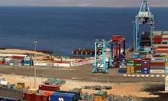 قسم الصادر-ميناء الحاويات العقبة